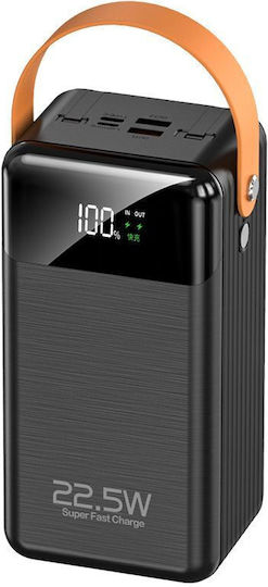 DX101S Power Bank 60000mAh 22.5W with 2 USB-A Ports and USB-C Port