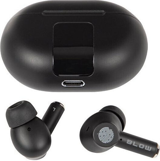 Blow Earbuds Pro Bluetooth Handsfree Earphones with Charging Case Black view 3