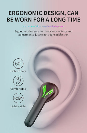 Pro8s In-ear Bluetooth Handsfree Earphones with Sweat Resistance and Charging Case Black view 4