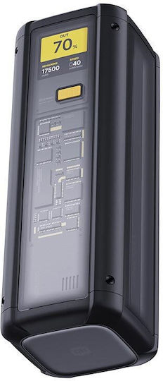 Xiaomi HyperCharge P03MI Power Bank 25000mAh 212W with USB-A Port and 2 USB-C Ports Power Delivery Transparent