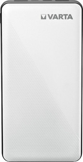 Varta Energy Power Bank 20000mAh with 2 USB-A Ports and USB-C Port White view 2
