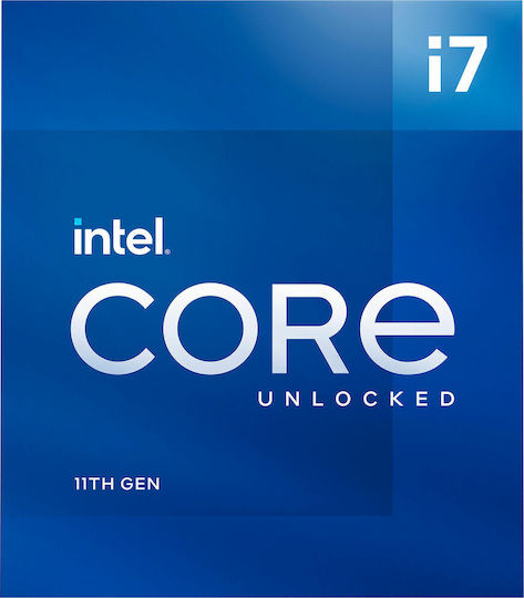 Intel Core i7-11700K 3.6GHz Processor 8 Core for Socket 1200 in Box view 2