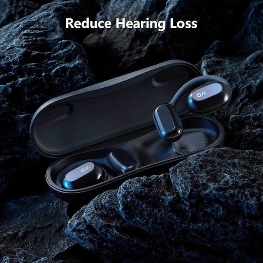 Oladance OLA02 Open Ear Bluetooth Handsfree Earphones with Sweat Resistance and Charging Case Blue vue 5