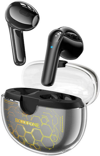 Borofone BW15 In-ear Bluetooth Handsfree Earphones with Charging Case Black view 4