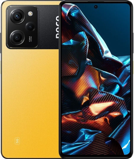 Xiaomi Poco X5 Pro 5G Dual SIM (8GB/256GB) Yellow view 5