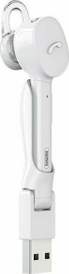 Remax RB-T27 In-ear Bluetooth Handsfree Earphone White view 1