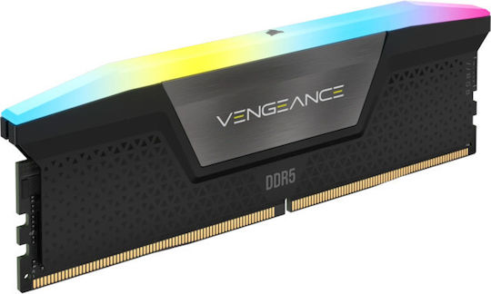 Corsair Vengeance RGB DDR5 32GB RAM with 2x16GB Modules and Speed 6000 for Desktop CMH32GX5M2B6000C38 view 5
