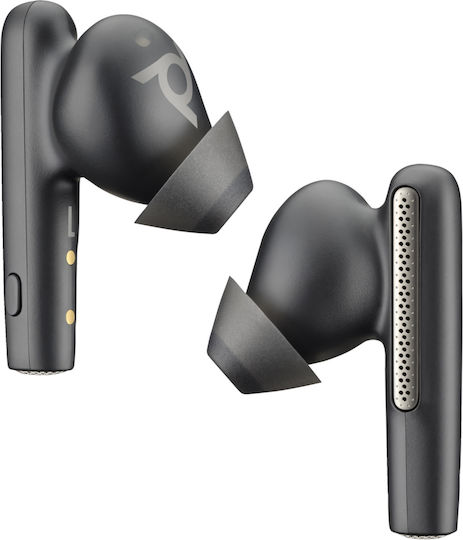 Poly Voyager Free 60+ UC In-ear Bluetooth Handsfree Earphones with Charging Case Black view 3