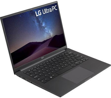 LG UltraPC 14U70Q-N.ARC3U1 14" IPS (Ryzen 5-5625U/8GB/256GB SSD/W11 Pro) Charcoal Gray (US Keyboard)