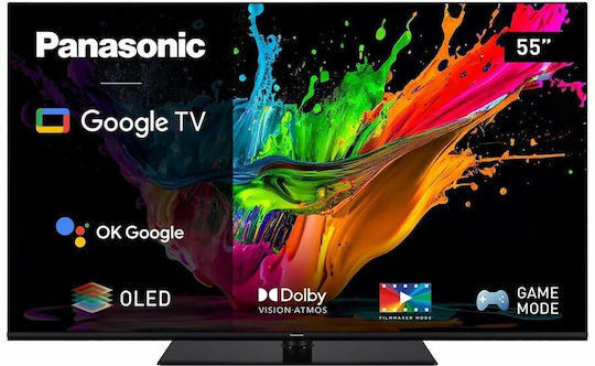 Panasonic Smart Television 55" 4K UHD OLED TX-55MZ800E HDR (2023) view 1