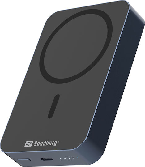 Sandberg Mag Wireless Power Bank 1000mAh Black view 1