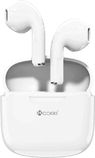 Chengxin Cokike TWS-W19 Earbud Bluetooth Handsfree Earphones with Charging Case White