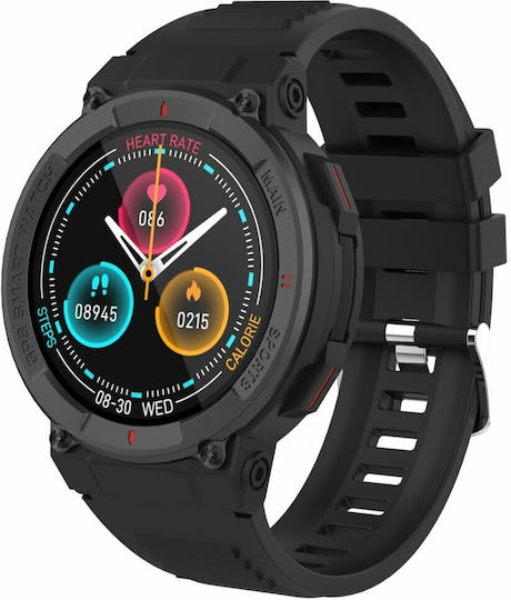 Denver SWG339 Smartwatch with Heart Rate Monitor (Black)