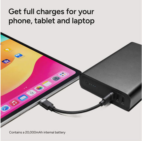 Mophie Powerstation Pro 20000mAh Black view 6