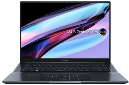 Asus Zenbook Pro 16X UX7602VI-MY034W 16" OLED Touchscreen 120Hz (i9-13900H/32GB/1TB SSD/GeForce RTX 4070/W11 Home) Tech Black (ES Keyboard)