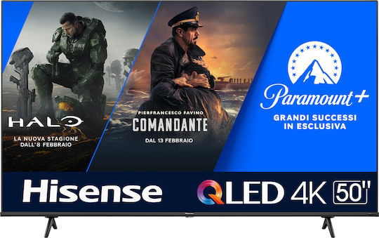 Hisense Smart Television 50" 4K UHD QLED 50E7KQ HDR (2023) view 3
