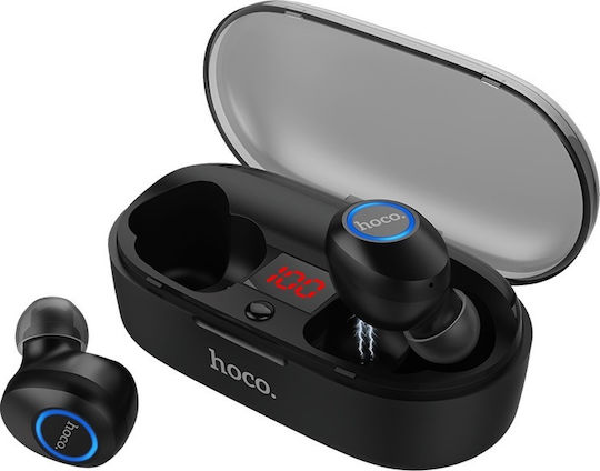 Hoco ES24 In-ear Bluetooth Handsfree Earphones with Charging Case Black view 1