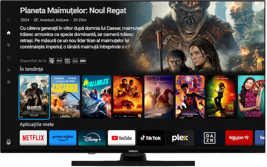 Horizon-Europe Smart Television 43" 4K UHD QLED 43HQ8560U/D HDR (2024)