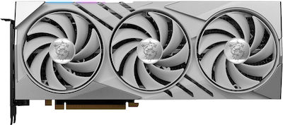 MSI GeForce RTX 4070 Ti 12GB GDDR6X Gaming X Slim White Graphics Card vista 2