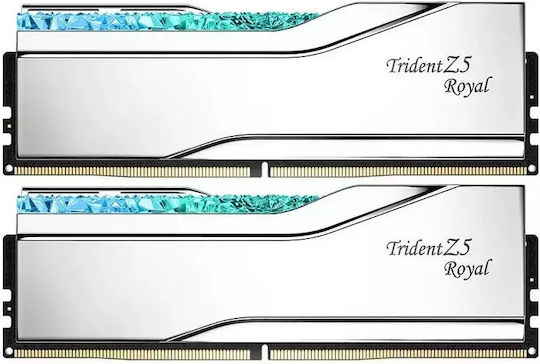 G.Skill Trident Z5 Royal XMP DDR5 32GB RAM with 2x16GB Modules and Speed 6800 for Desktop F5-6800J3445G16GX2-TR5S vue 4