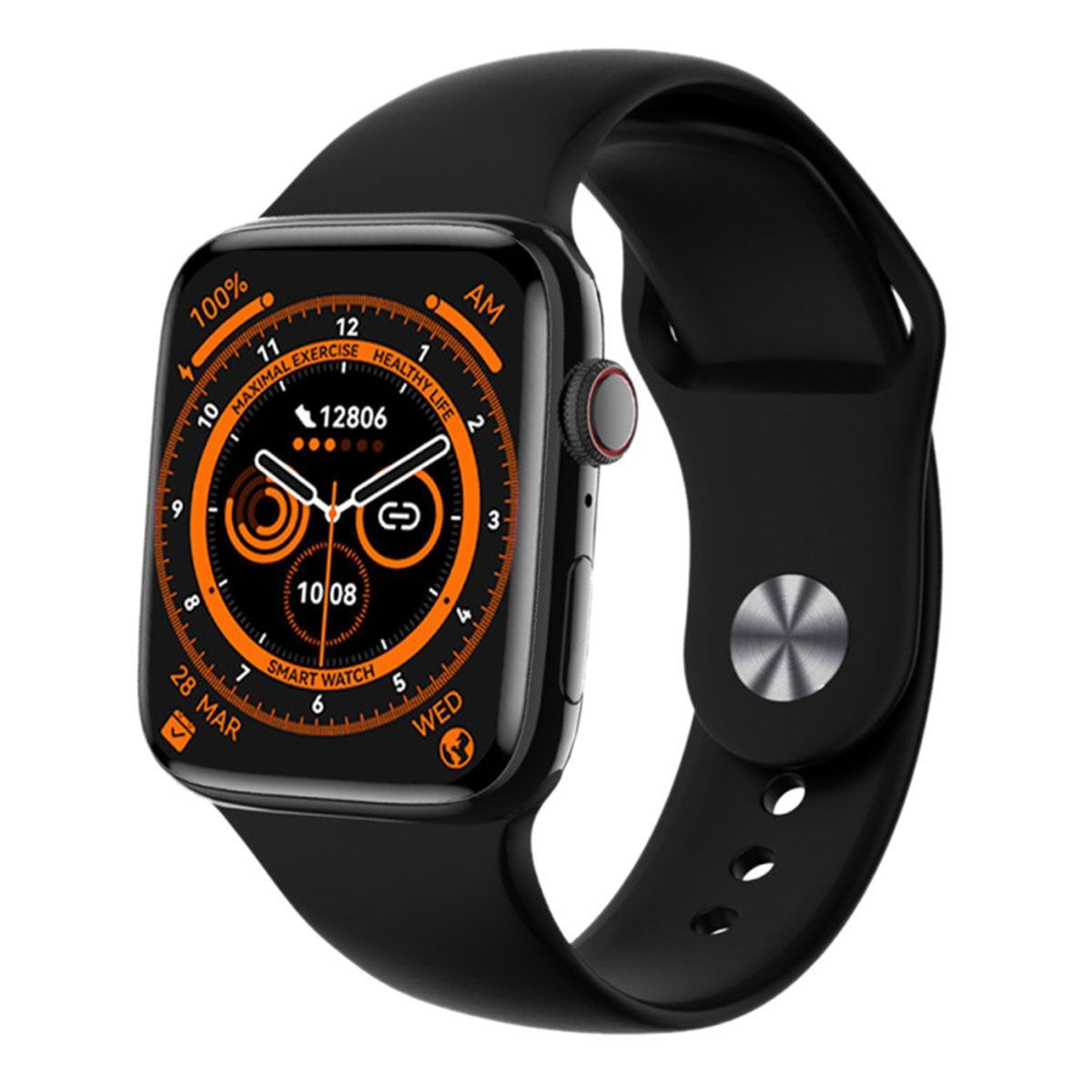 OneWatch Mini Aluminium with Heart Rate Monitor (Black) view 1