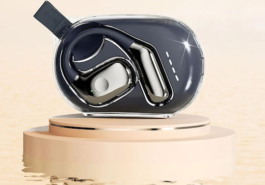 Dudao U17Max Open Ear Bluetooth Handsfree Earphones with Sweat Resistance and Charging Case Black vue 2