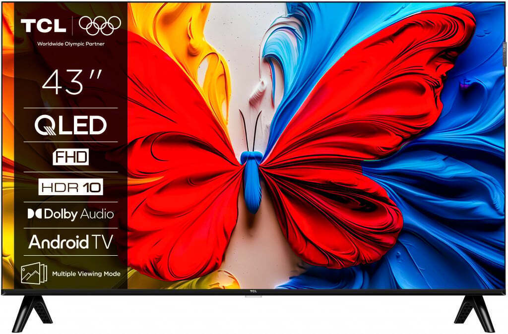 TCL Smart Television 43" Full HD QLED S59K HDR (2025) view 1
