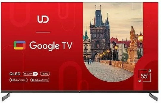 UD Smart Television 55" 4K UHD QLED 55QGU7210S HDR (2024)