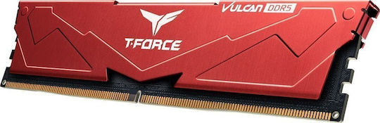 TeamGroup Vulcan XMP 32GB DDR5 RAM with 2 Modules (2x16GB) and 6400 Speed for Desktop (FLRD532G6400HC40BDC01) vue 4