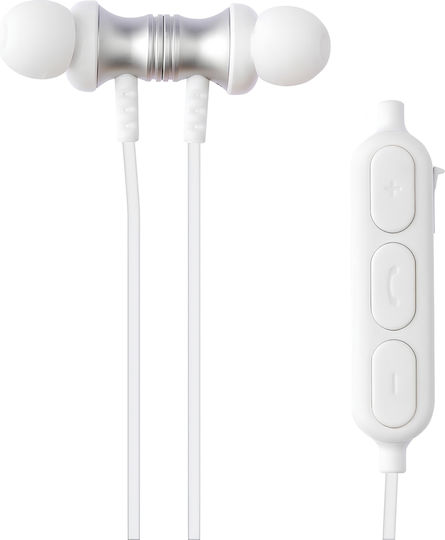 Grixx In-ear Bluetooth Handsfree Earphones White