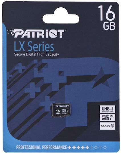 Patriot Lx Series microSDHC Class 10 U1 UHS-I view 3