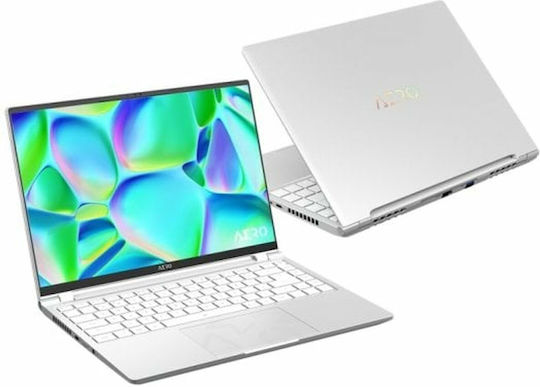 Gigabyte AERO 14 BMF-H2ESBB3SH 14" OLED UHD Touchscreen (i7-13620H/16GB/1TB SSD/GeForce RTX 4050/W11 Home) (ES Keyboard) vue 2
