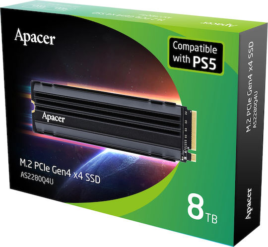 Apacer AS2280Q4U SSD 1TB M.2 Type with PCI Express 4.0 Connection Compatible with PlayStation 5 vista 4