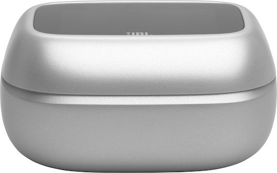 JBL Live Flex 4 Earbud Bluetooth Handsfree Headphones with Sweat Resistance and Charging Case Silver Ansicht 8