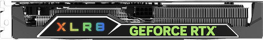 PNY GeForce RTX 4060 8GB GDDR6 XLR8 Gaming Verto Epic-X RGB OC Graphics Card vue 4