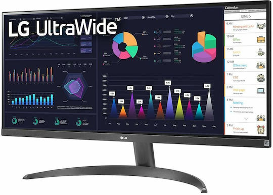 LG 29WQ500-B Ultrawide IPS HDR Monitor 29" FHD 2560x1080 with Response Time 5ms GTG view 2