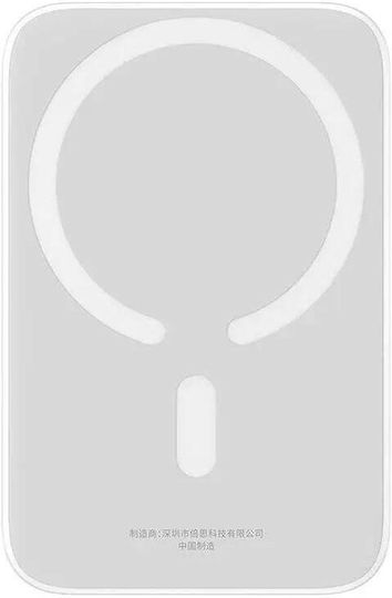 Baseus Mini MagSafe Power Bank 6000mAh 20W with USB-C Port White view 3
