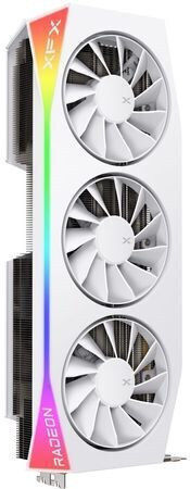 XFX Radeon RX 9070 XT 16GB GDDR6 Mercury OC White Gaming Edition Graphics Card vue 4