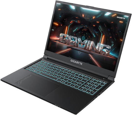 Gigabyte G6 KF-H3PT854K 16" FHD+ 165Hz (i7-13620H/16GB/1TB SSD/GeForce RTX 4060/No OS) Carbon Black (International English Keyboard) view 9