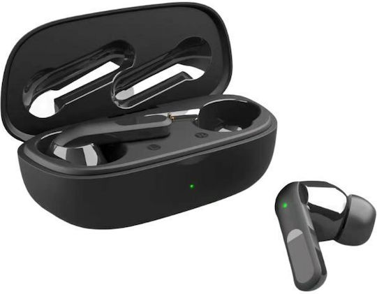 Akai Proffesional BTE-J20ANC In-ear Bluetooth Handsfree Earphones with Charging Case Black view 1