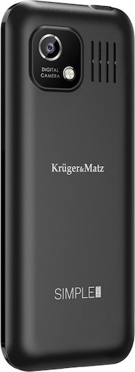 Kruger & Matz Simple KM0940 4G GSM Dual SIM Mobile with Large Buttons (English) Black vista 2