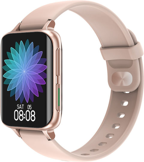 Slazenger SL.07.6417.5.04 Smartwatch with Heart Rate Monitor (Pink) view 2