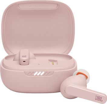 JBL Live Pro+ In-ear Bluetooth Handsfree Earphones with Sweat Resistance and Charging Case Pink