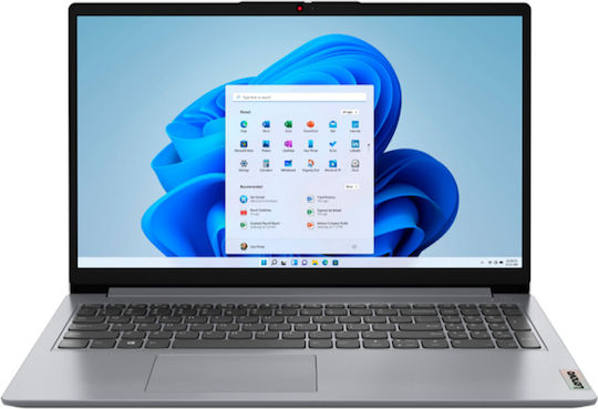 Lenovo IdeaPad 1 15AMN7 15.6" IPS FHD (Ryzen 5-7520U/8GB/512GB SSD/W11 S) Cloud Grey (GR Keyboard)