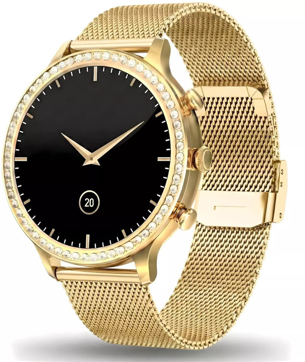 Smartwatch Gravity Gold Strap Bracelet Gt5-3 view 2