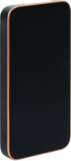 Duracell Charge 10 Power Bank 10000mAh 18W with USB-A Port and USB-C Port Power Delivery Black view 2