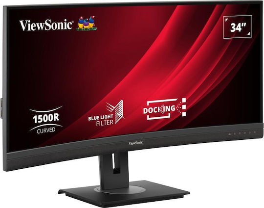 Viewsonic VG3456C Ultrawide VA Curved Monitor 34.1" QHD 3440x1440 with Response Time 5ms GTG view 5