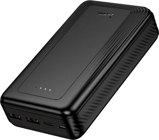Hoco J165A Power Bank 20000mAh with 2 USB-A Ports Power Delivery / Quick Charge 3.0 Black vista 4