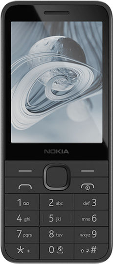Nokia 215 4G (2024) Dual SIM Mobile (Greek Menu) Black view 3