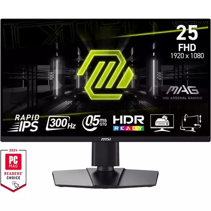 MSI MAG 255PXF IPS Gaming Monitor 24.5" FHD 1920x1080 300Hz with Response Time 0.5ms GTG view 3